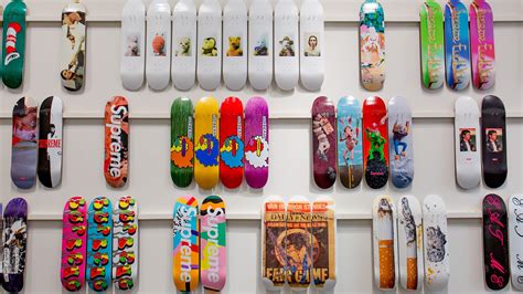 supreme skateboard deck history